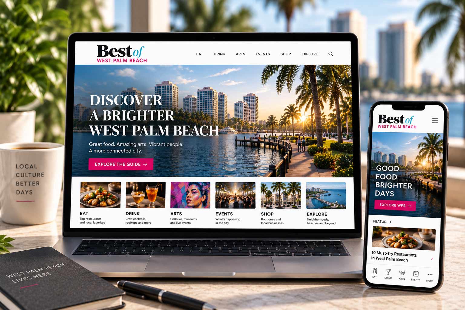 Best of West Palm Beach digital city guide experience
