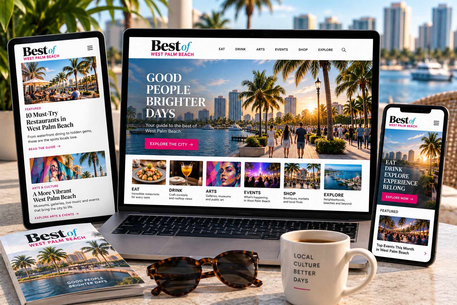 Best of West Palm Beach connected media ecosystem