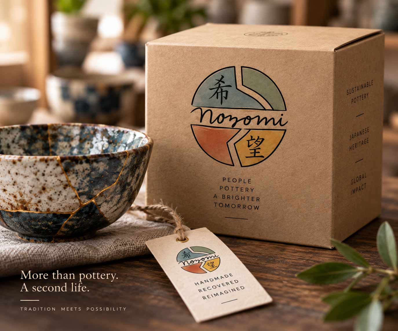 Nozomi packaging system on kraft materials