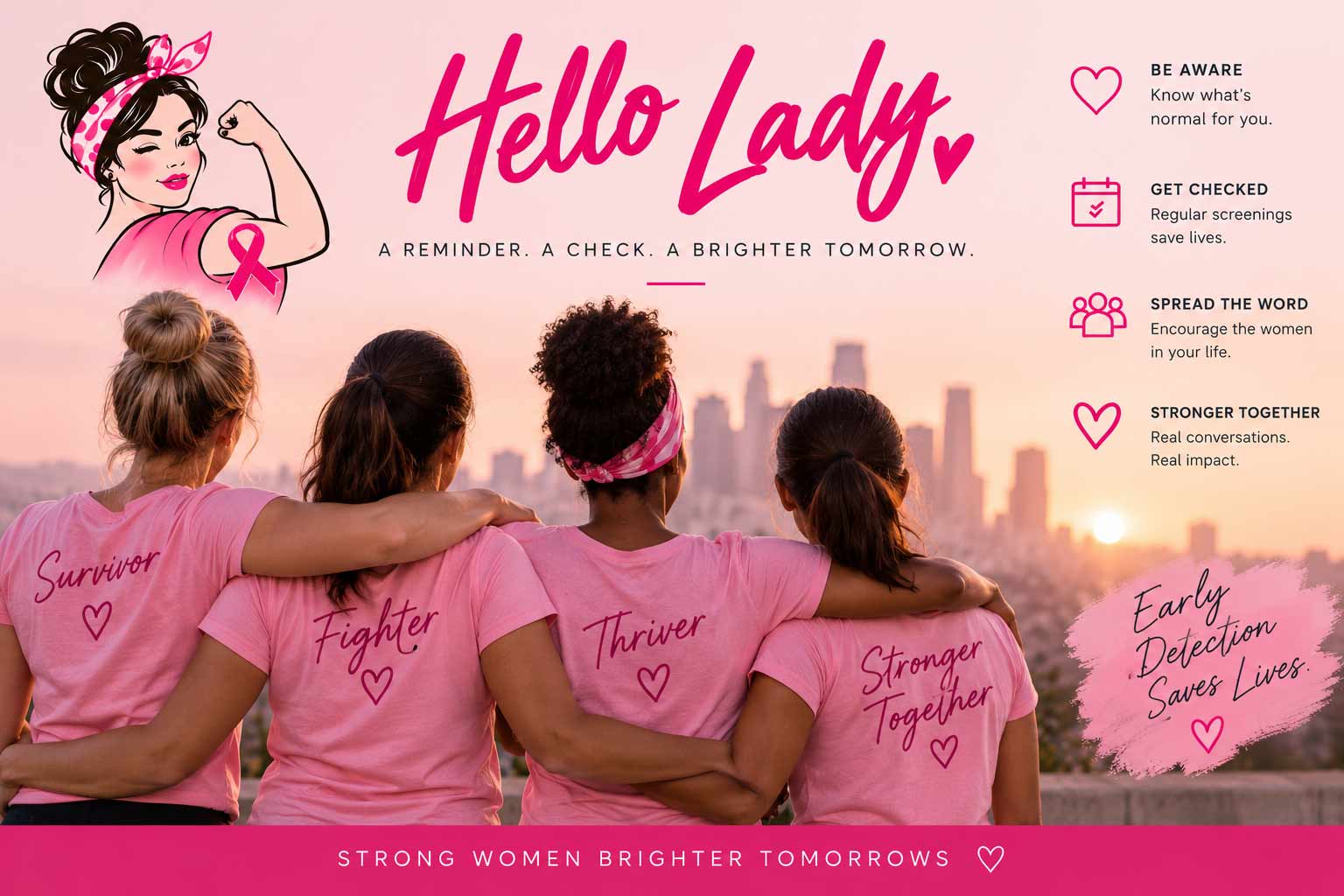 Hello Lady community and campaign finale